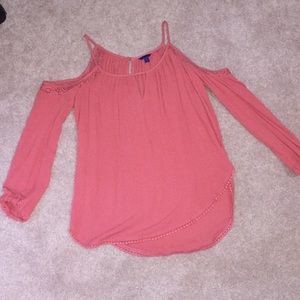 Aeropostale cold shoulder top